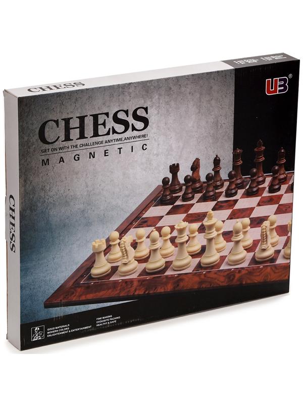 Шахматы магнитные 39 х 39 см, король h-7.2 см, пешка h-4 см