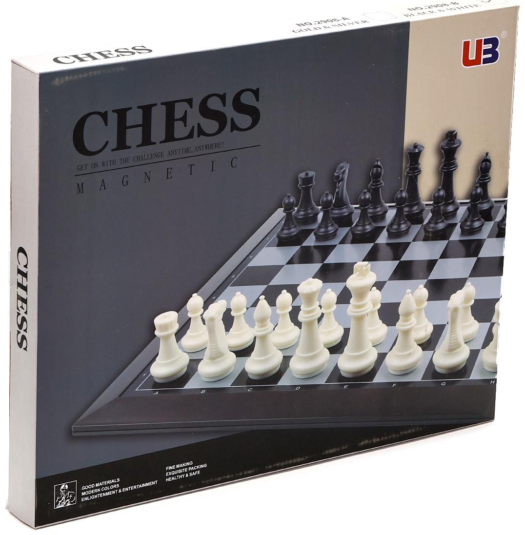 Шахматы магнитные 39 х 39 см, король h-8 см, пешка h-4.3 см