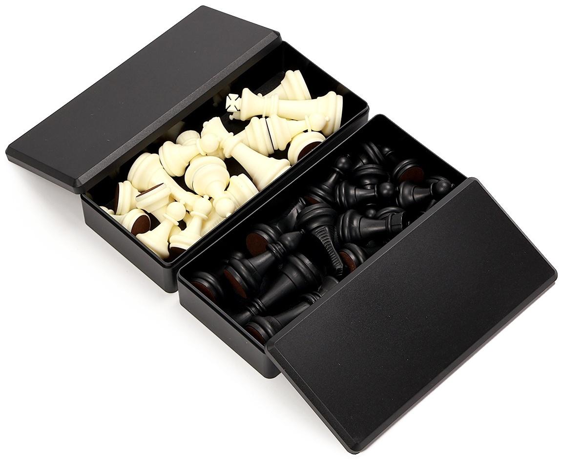 Шахматы магнитные 39 х 39 см, король h-8 см, пешка h-4.3 см