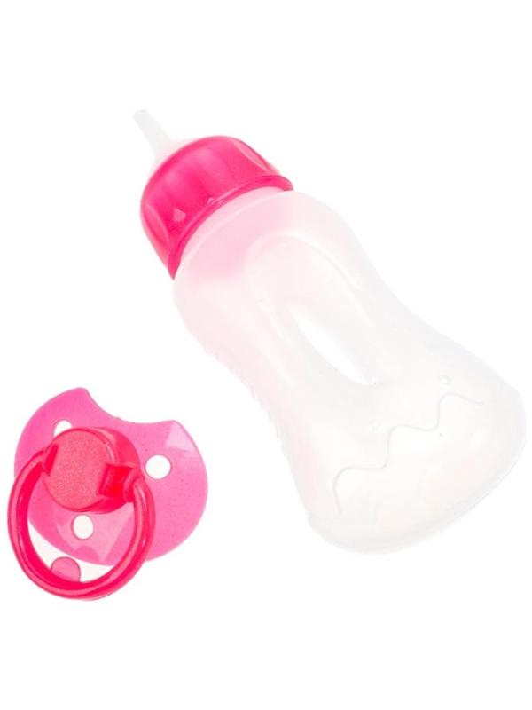 Кукла - пупс интерактивная для девочки «Анечка» 35 см, пьёт, писает, закрывает глазки, 4 аксессуара, 50 звуков