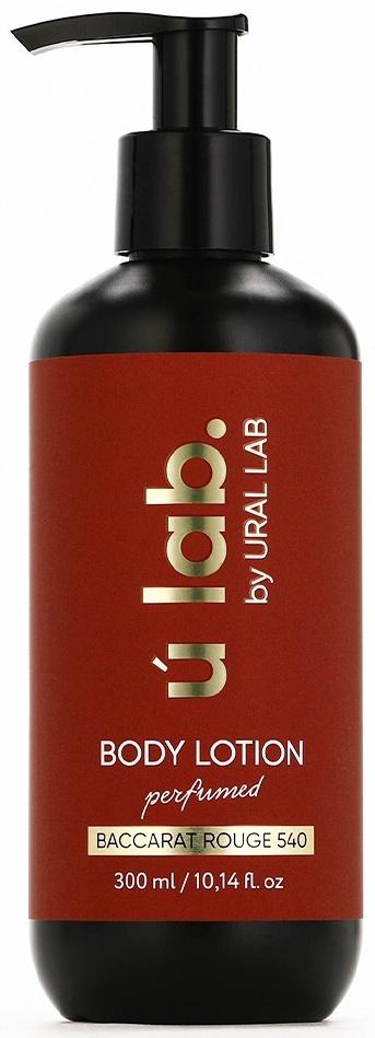 Крем для тела парфюмированный Baccarat Rouge, 300 мл, ULAB