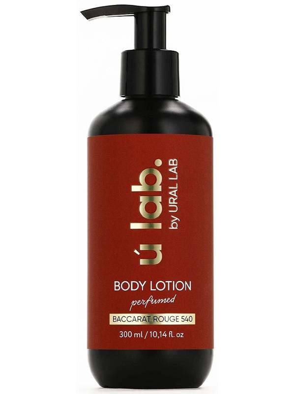 Крем для тела парфюмированный Baccarat Rouge, 300 мл, ULAB