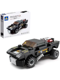 Конструктор блочный Гонка «Мощные моторы. Фантом», 68 деталей