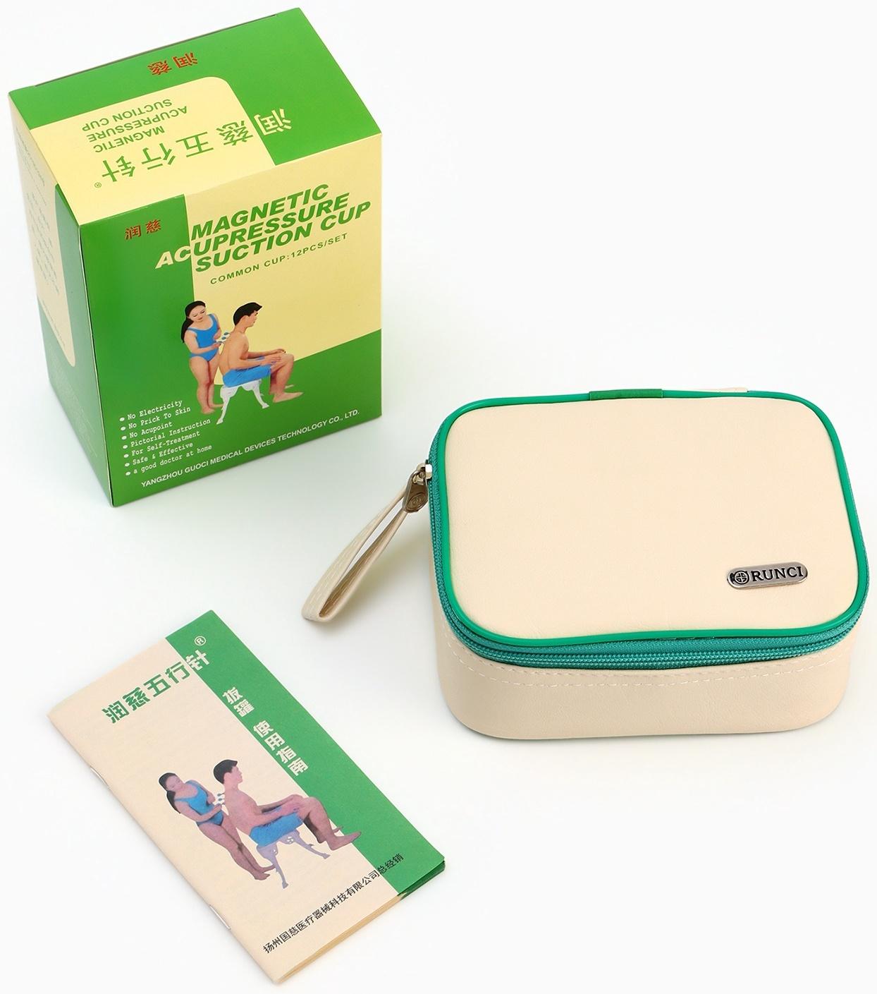 Набор вакуумных массажеров с магнитами 12 шт