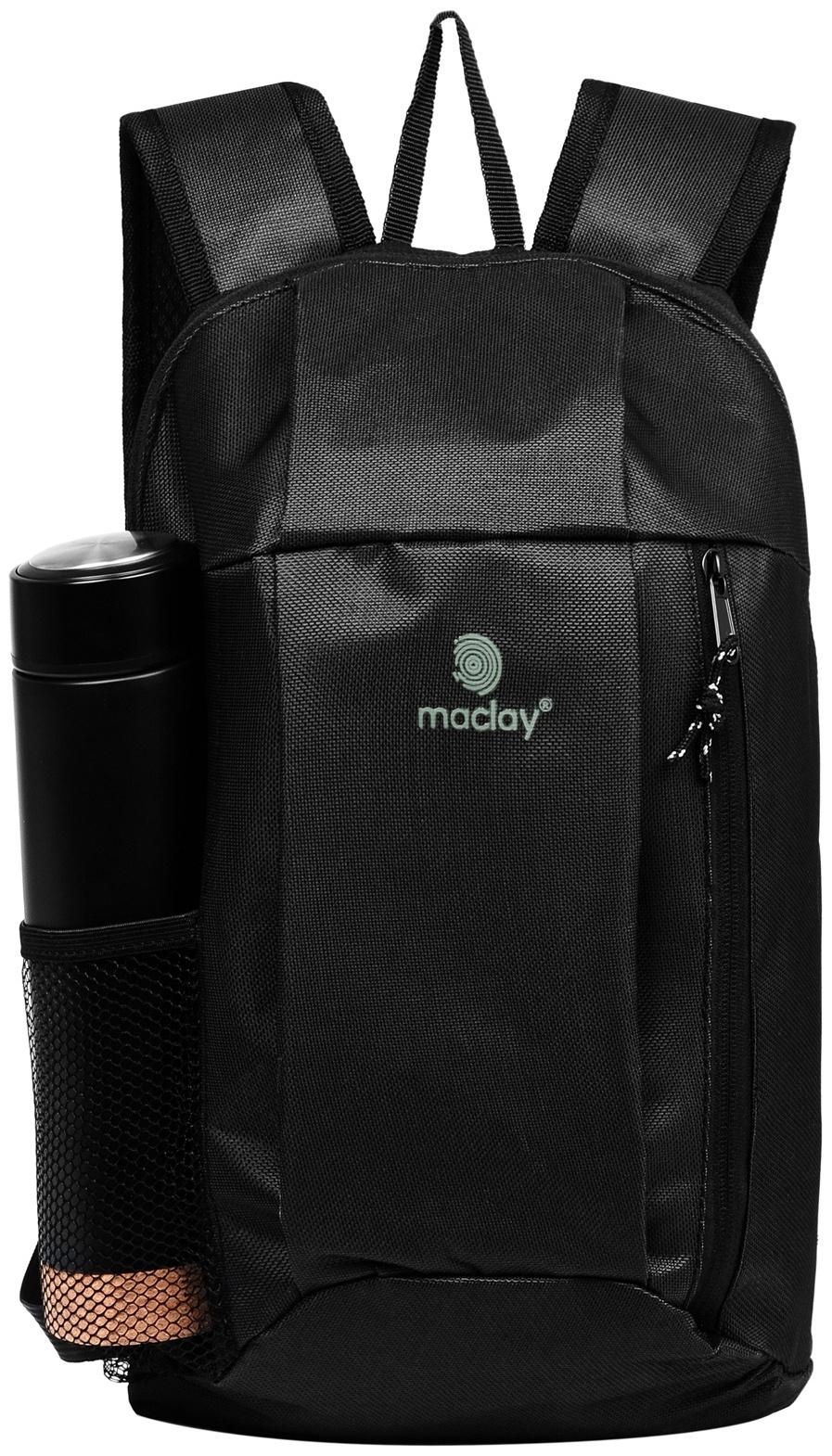 Рюкзак туристический Maclay, 10 литров, черный