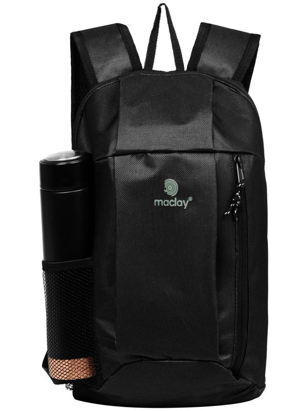 Рюкзак туристический Maclay, 10 литров, черный