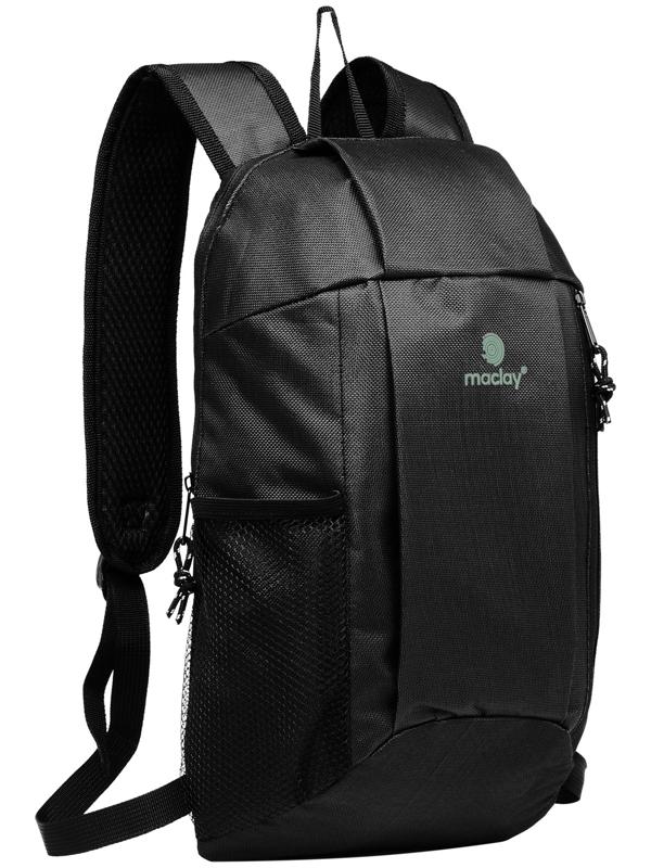Рюкзак туристический Maclay, 10 литров, черный