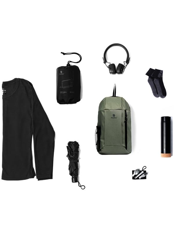 Рюкзак туристический Maclay, 10 литров, зелёный