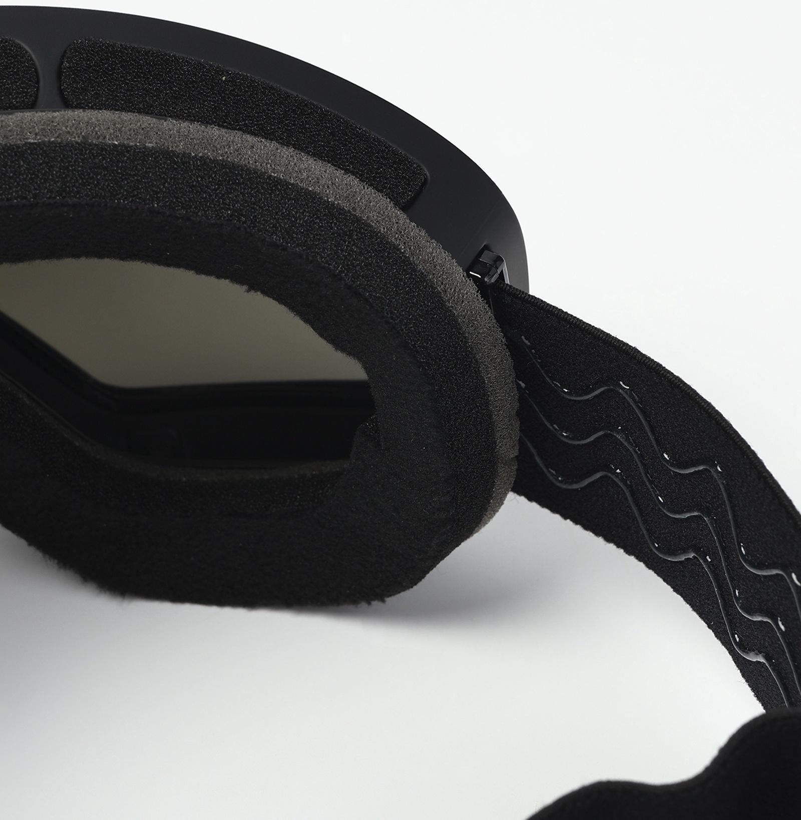 Очки спортивные, сноубордические, маска горнолыжная 19.7 × 17.3 × 9.6 см, переносица 2.4 см