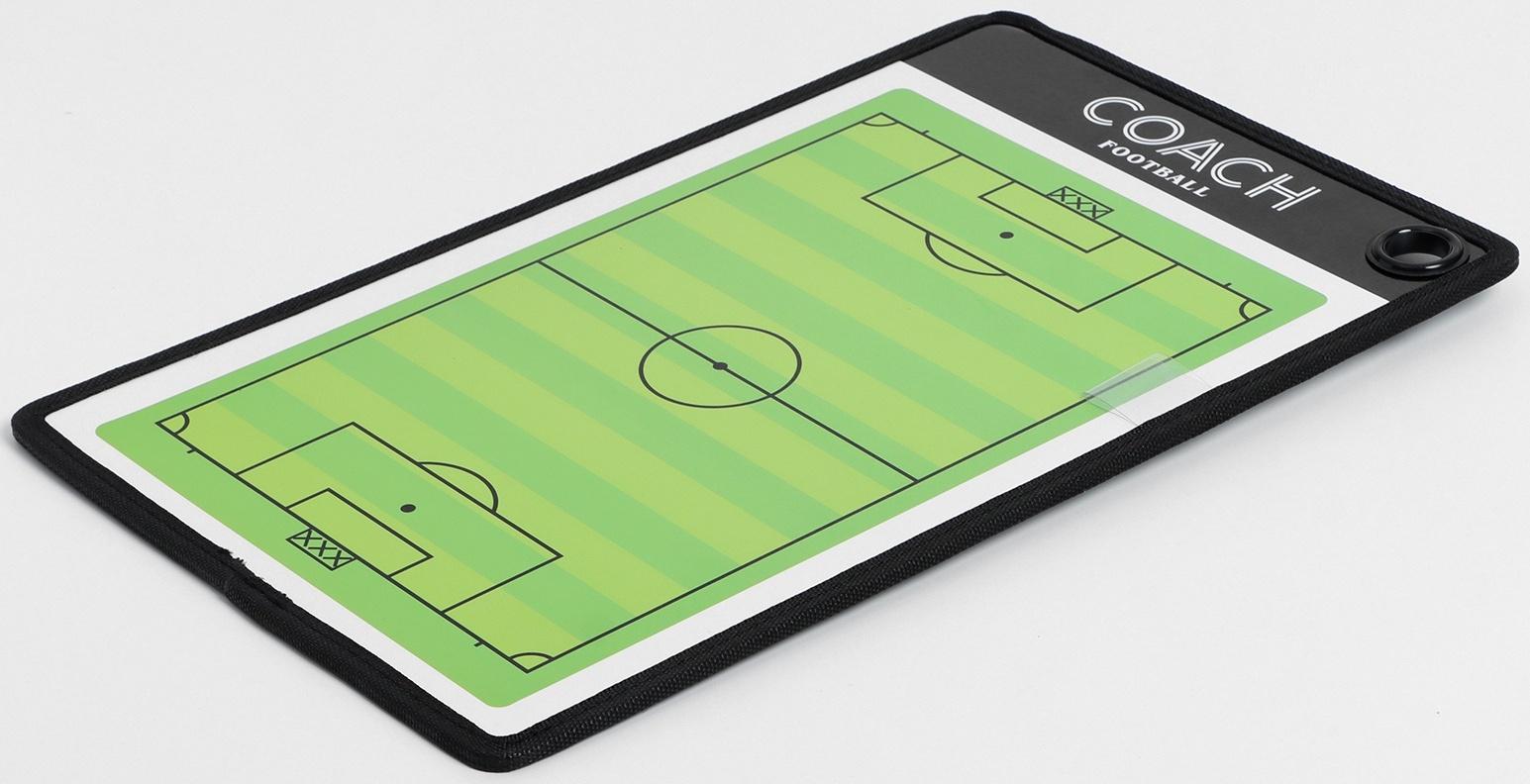 Тактическая двусторонняя магнитная доска для футбола, 38 х 23 см