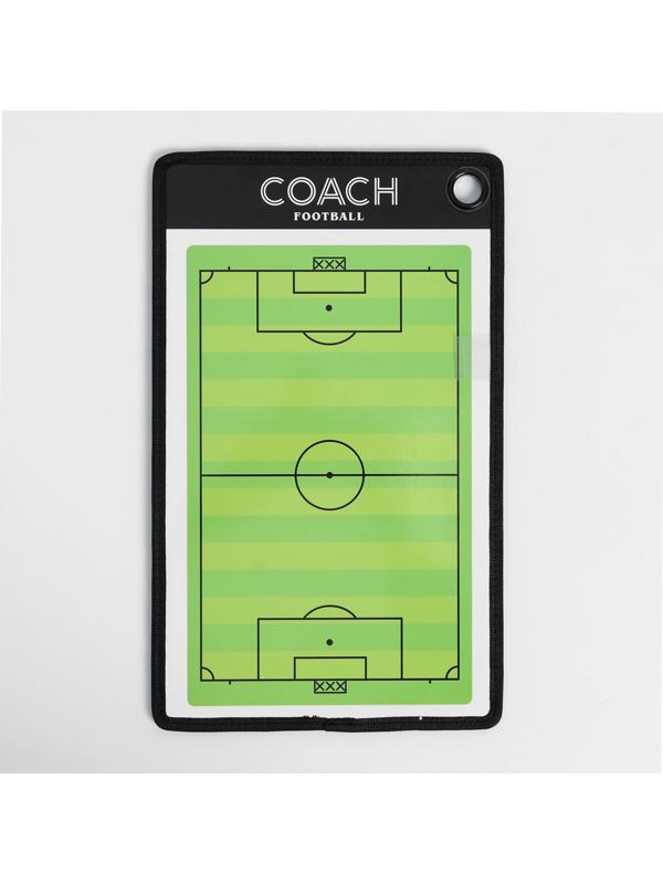 Тактическая двусторонняя магнитная доска для футбола, 38 х 23 см