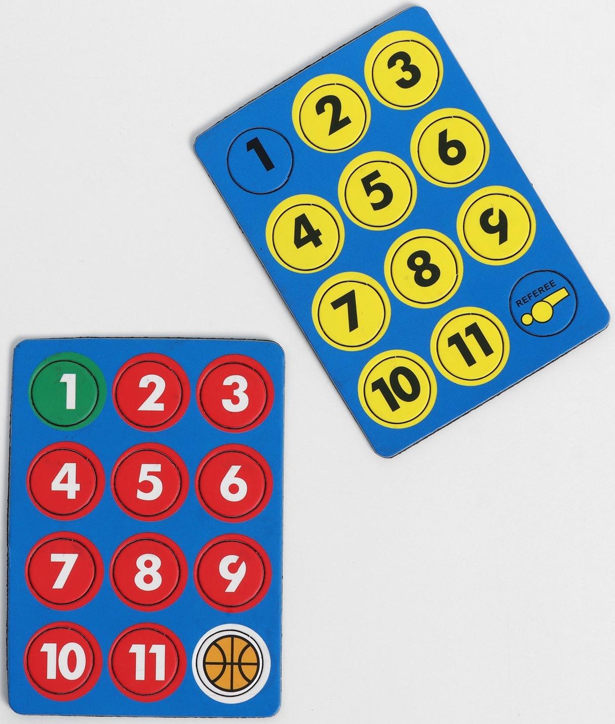 Тактическая двусторонняя магнитная доска для баскетбола, 38 х 23 см