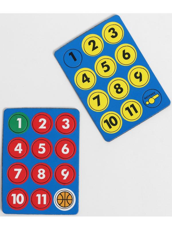 Тактическая двусторонняя магнитная доска для баскетбола, 38 х 23 см