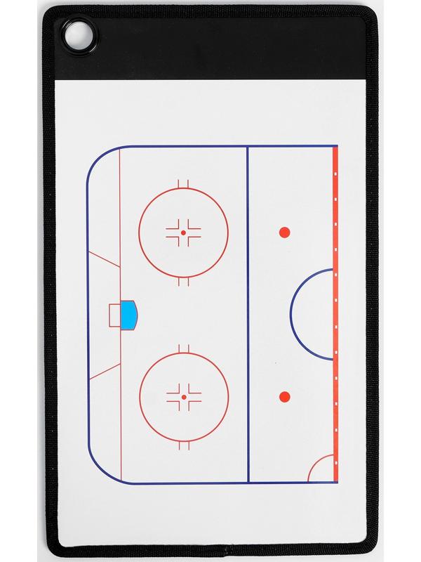 Тактическая двусторонняя магнитная доска для хоккея, 38 х 23 см