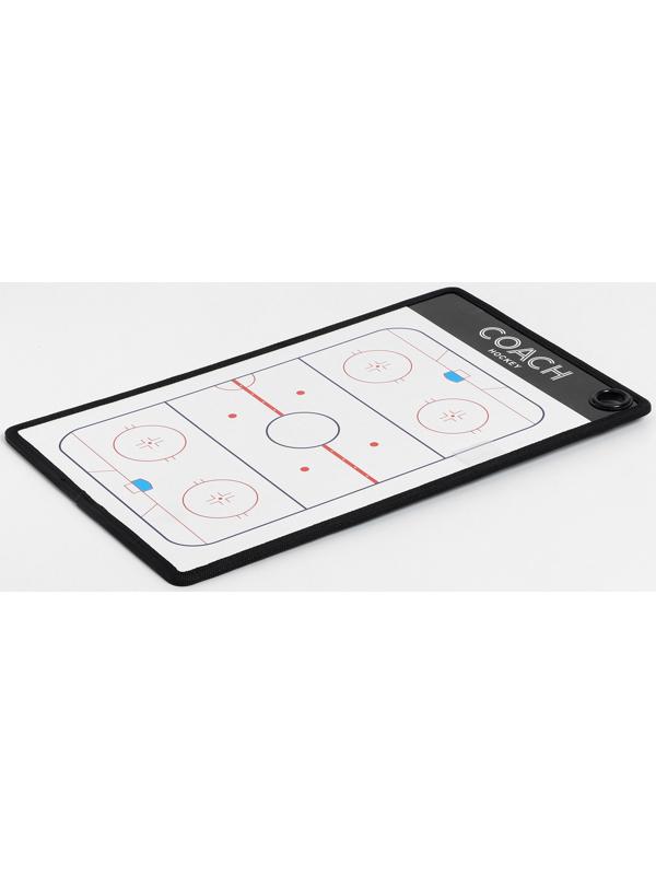 Тактическая двусторонняя магнитная доска для хоккея, 38 х 23 см