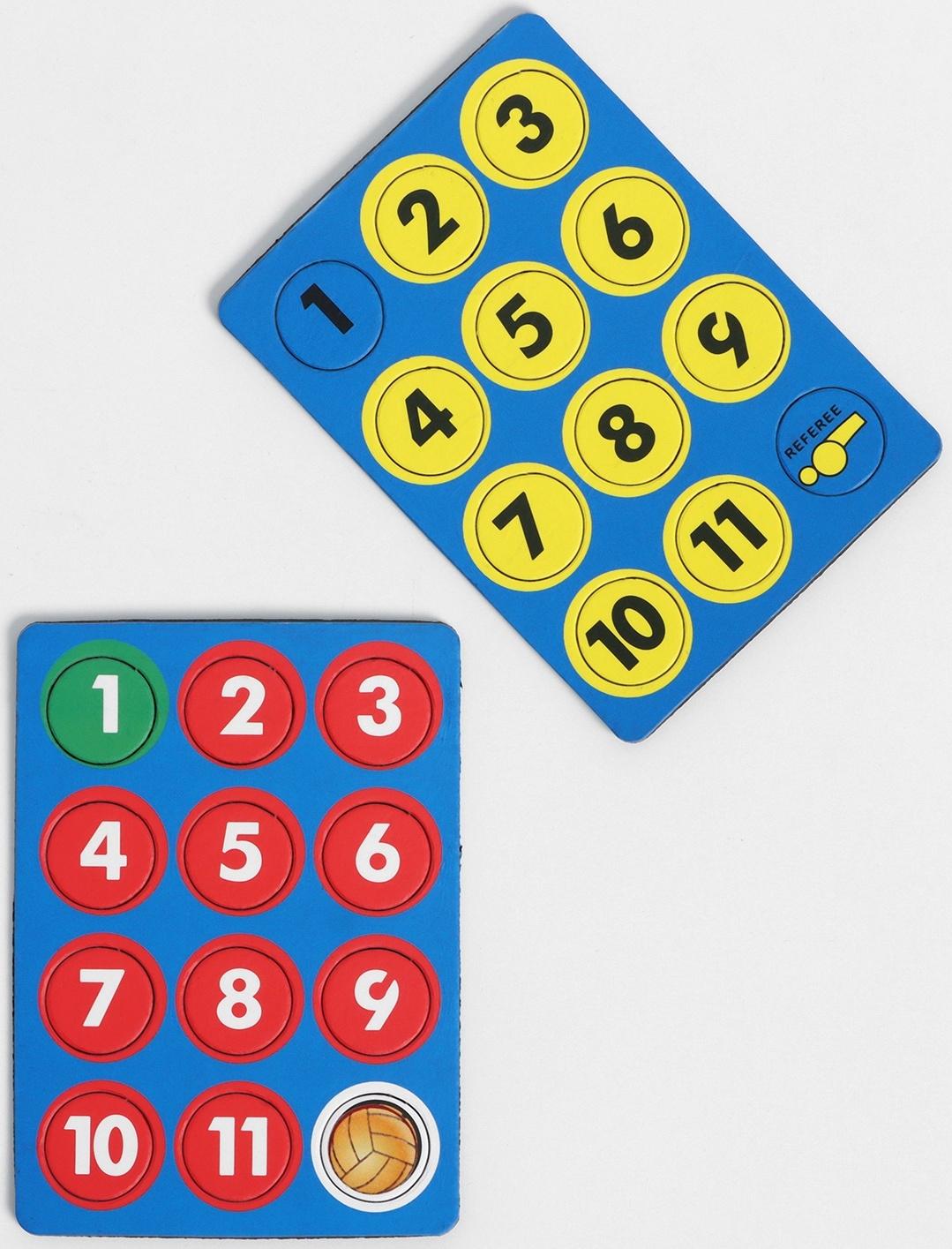 Тактическая двусторонняя магнитная доска для волейбола, 38 х 23 см