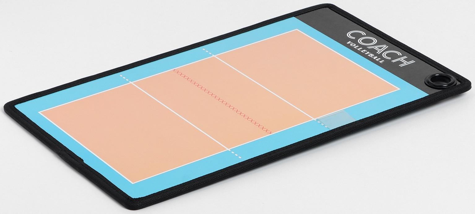 Тактическая двусторонняя магнитная доска для волейбола, 38 х 23 см