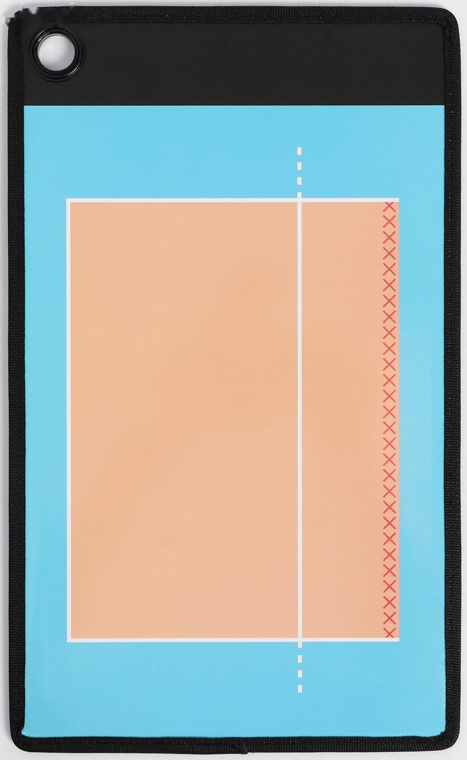 Тактическая двусторонняя магнитная доска для волейбола, 38 х 23 см