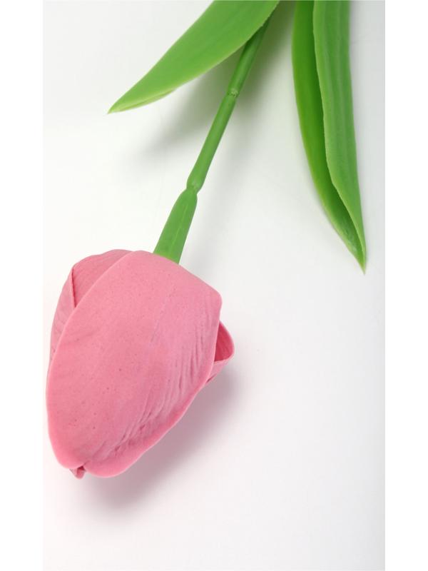 Мыльный фиолетовый тюльпан в коробке