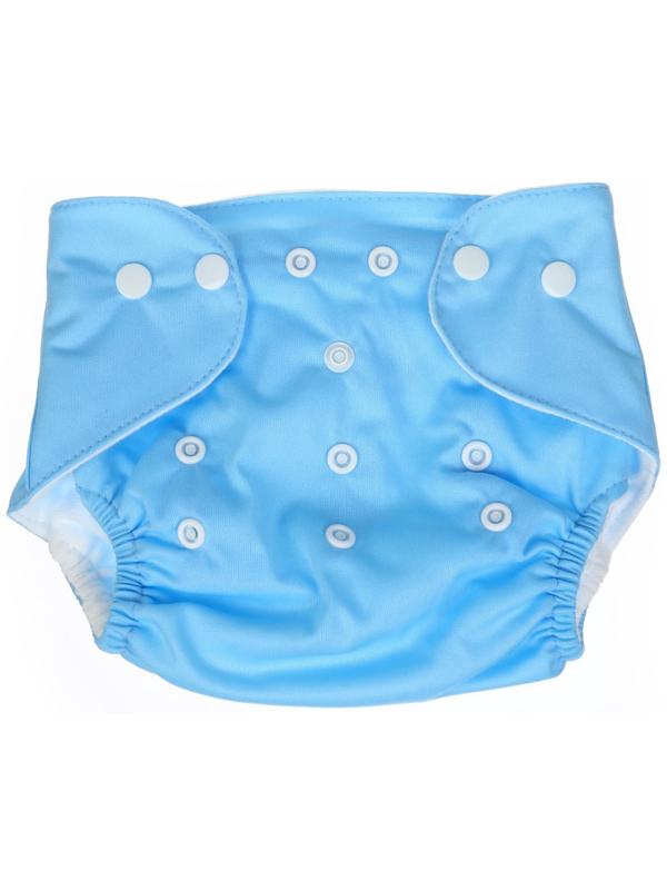 Многоразовый подгузник M&B «Наш сыночек», 3-15 кг, голубой