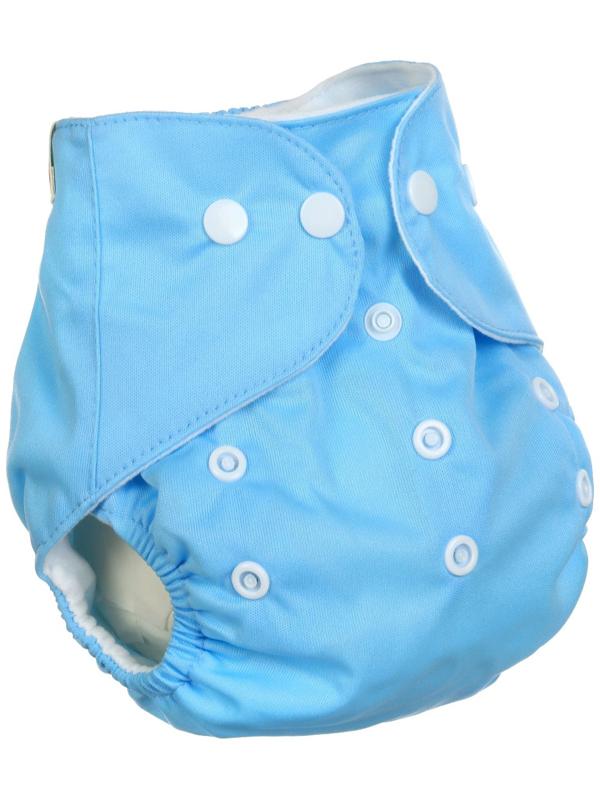 Многоразовый подгузник M&B «Наш сыночек», 3-15 кг, голубой