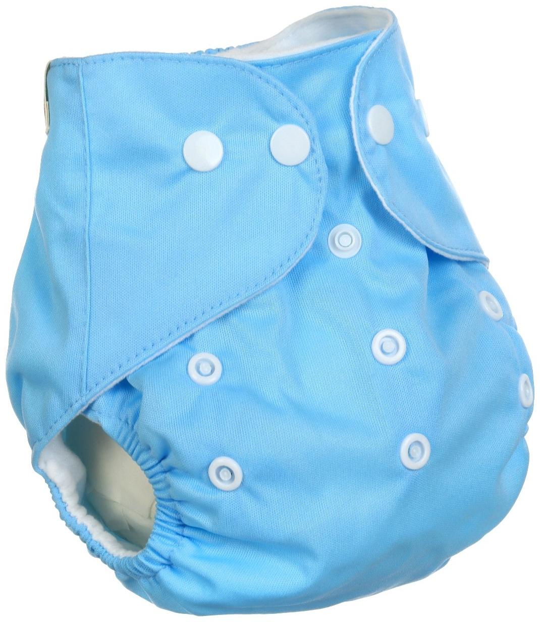 Многоразовый подгузник Крошка Я «Sweet baby», 3-8 кг, бирюзовый