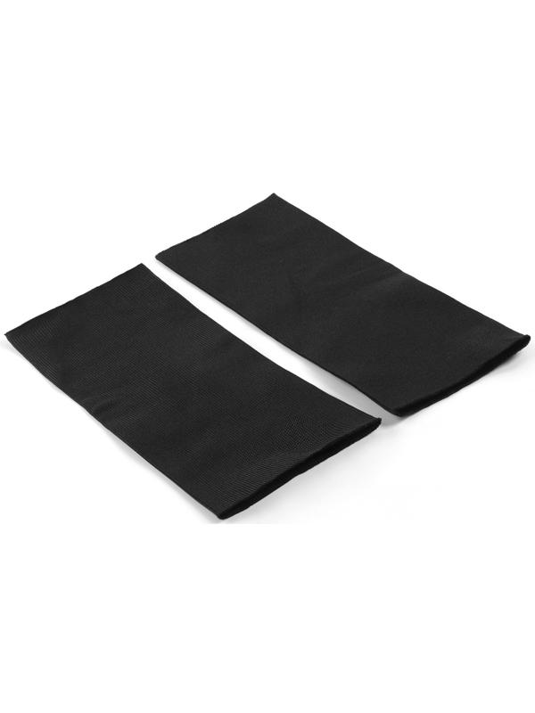 Манжета на рукав, 8×9 см, пара, 400 г/м², чёрная