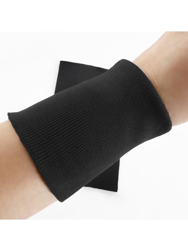 Манжета на рукав, 8×9 см, пара, 400 г/м², чёрная