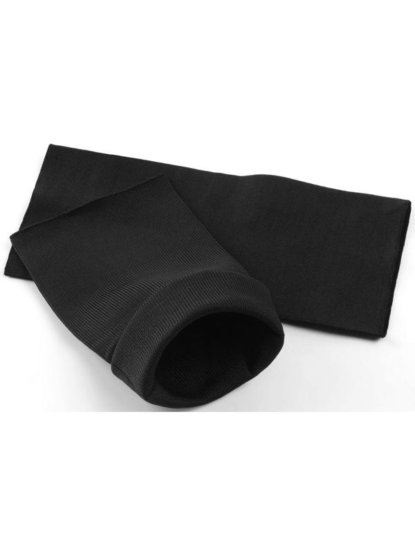Манжета на рукав, 8×9 см, пара, 400 г/м², чёрная