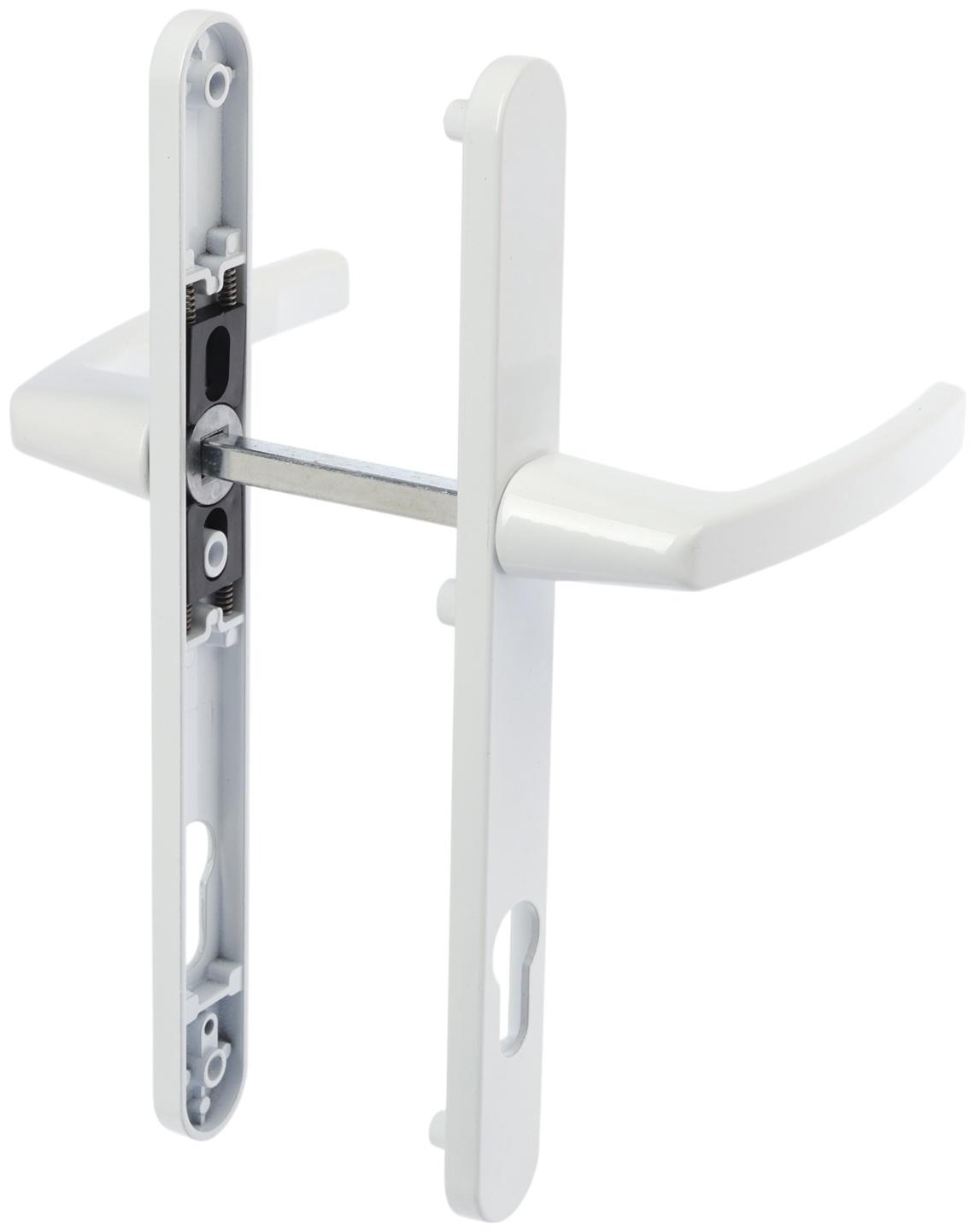 Гарнитур нажимной ТУНДРА 92/25 мм, стандартный, белые