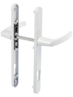 Гарнитур нажимной ТУНДРА 92/25 мм, стандартный, белые