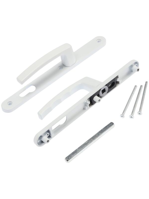 Гарнитур нажимной ТУНДРА 92/25 мм, стандартный, белые