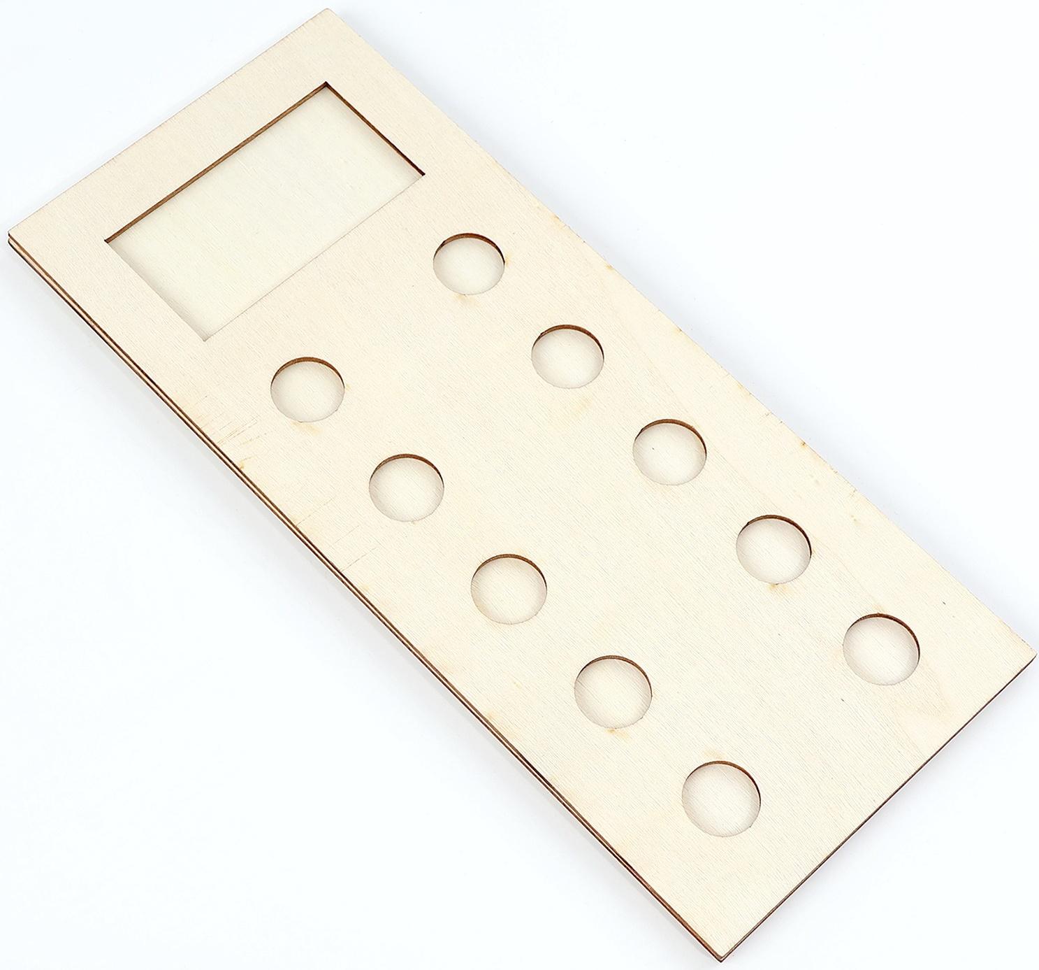 Развивающий набор «Счёт от 1 до 10», с бомбошками 9×21 см