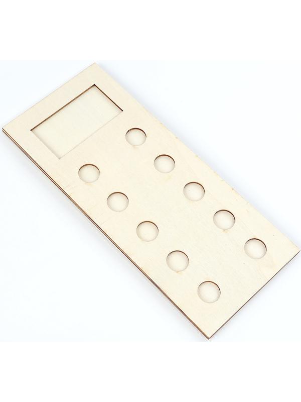 Развивающий набор «Счёт от 1 до 10», с бомбошками 9×21 см