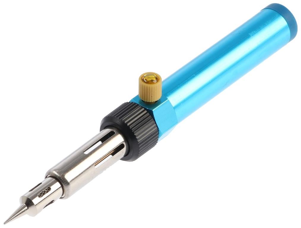 Паяльник газовый ТУНДРА, 600-1200 °С, регулировка пламени, пьезоподжиг