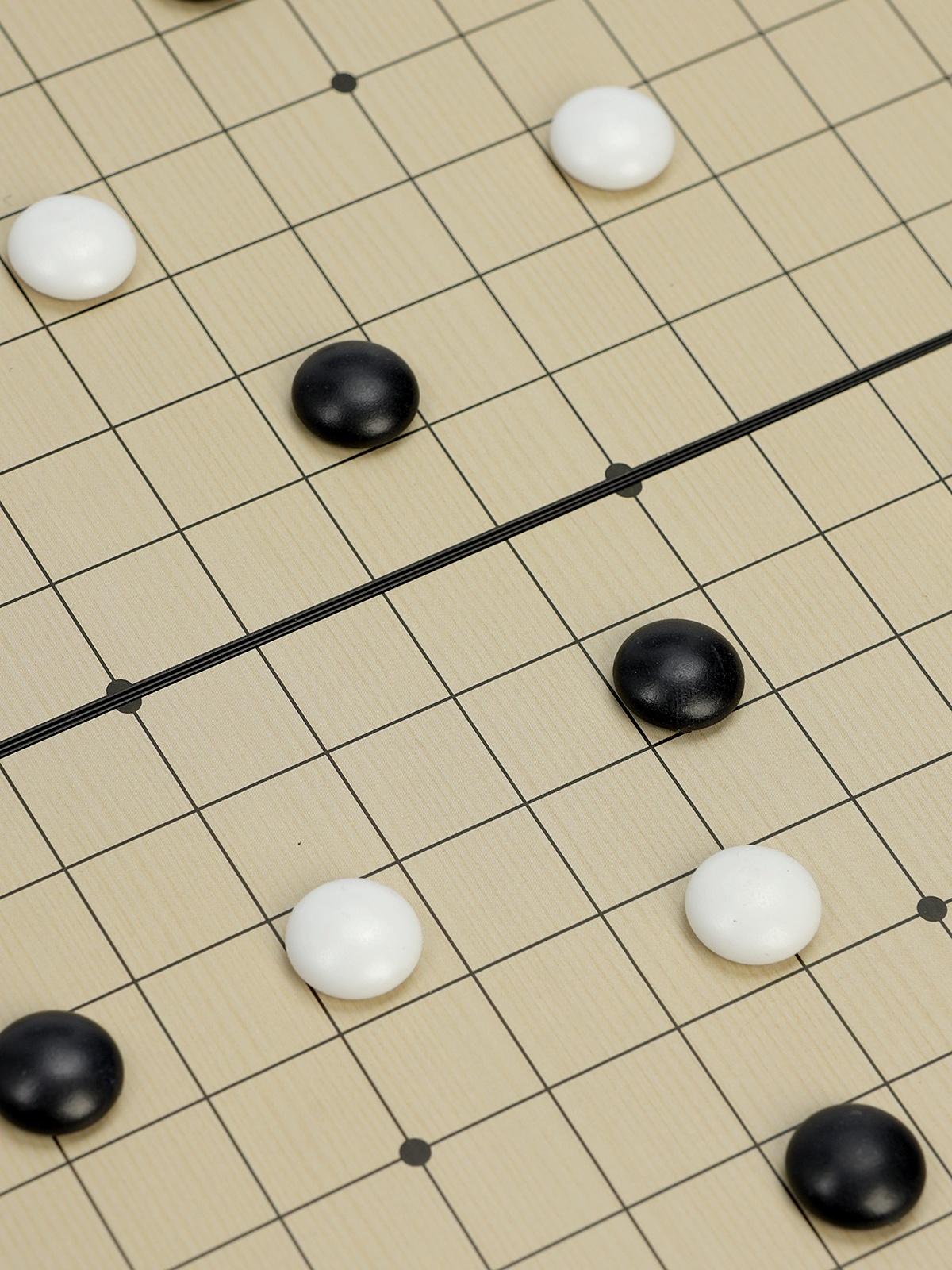 Настольная игра ГО, магнитная доска, 120 камней