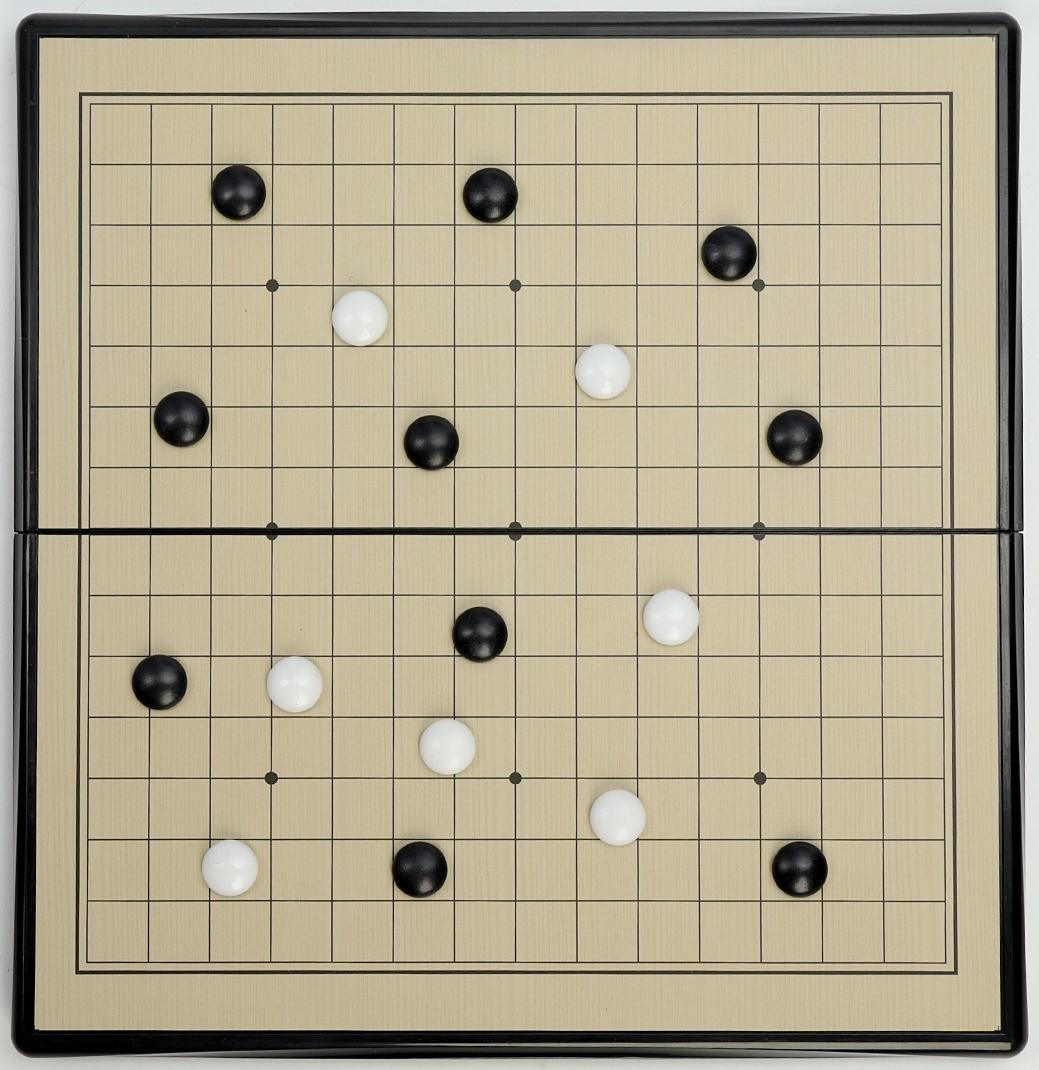 Настольная игра ГО, магнитная доска, 120 камней