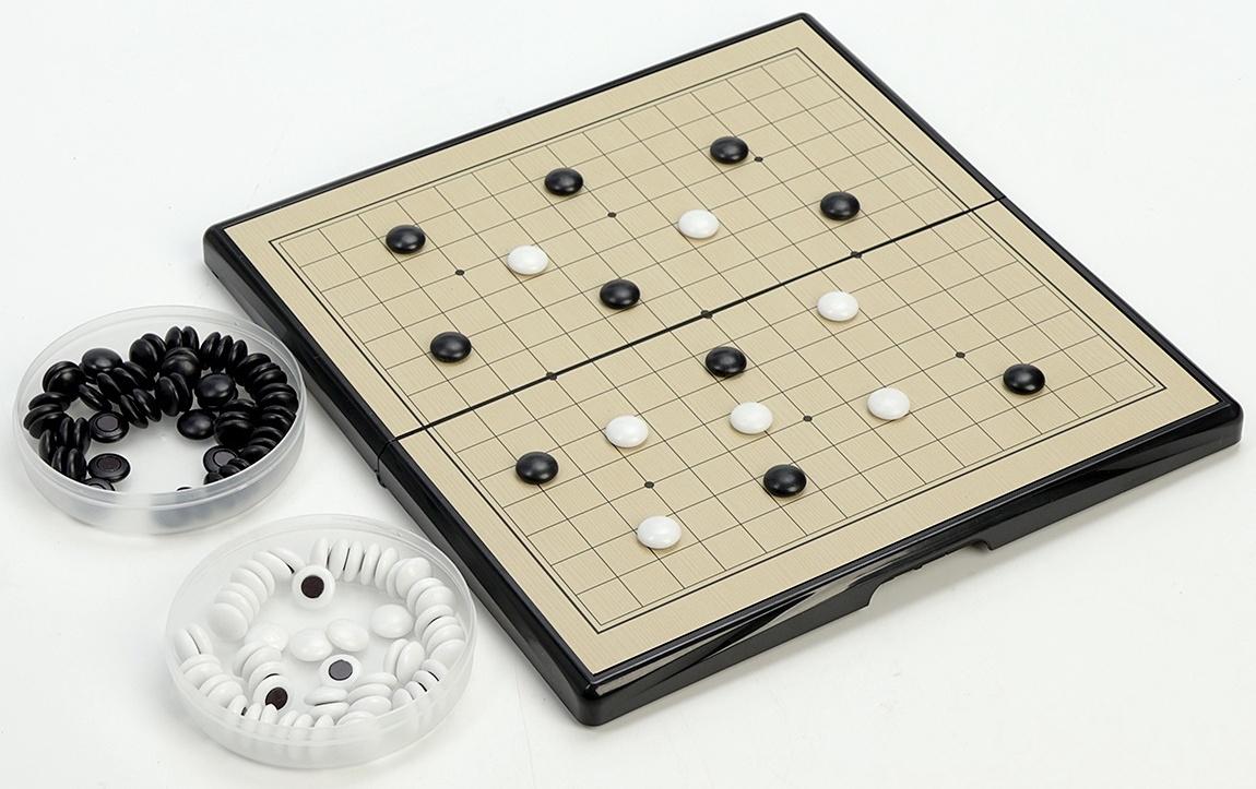 Настольная игра ГО, магнитная доска, 120 камней