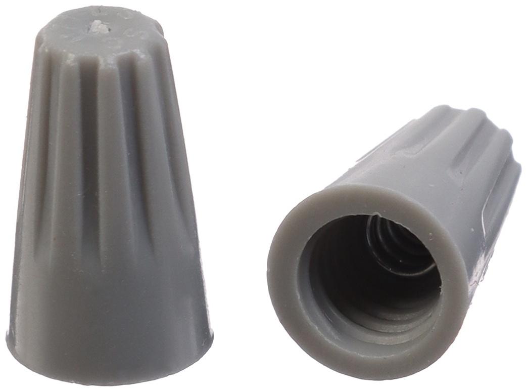 Соединительный изолирующий зажим для проводов СИЗ-1, 1.0-3.0 мм, серый, набор 100 шт