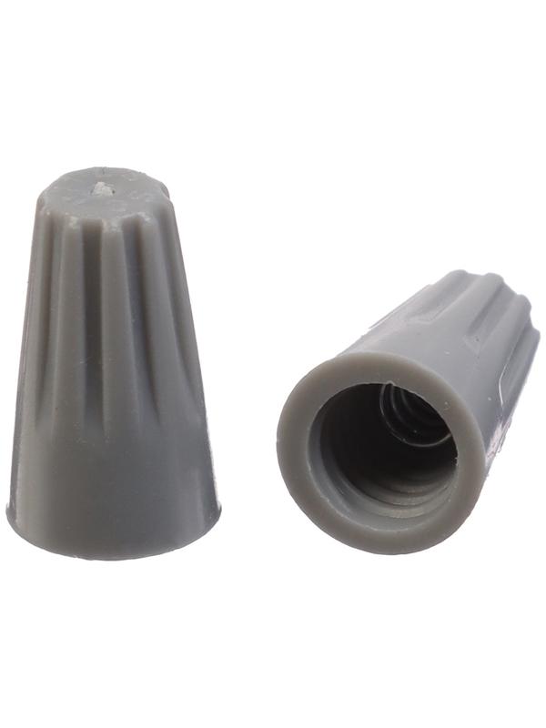 Соединительный изолирующий зажим для проводов СИЗ-1, 1.0-3.0 мм, серый, набор 100 шт