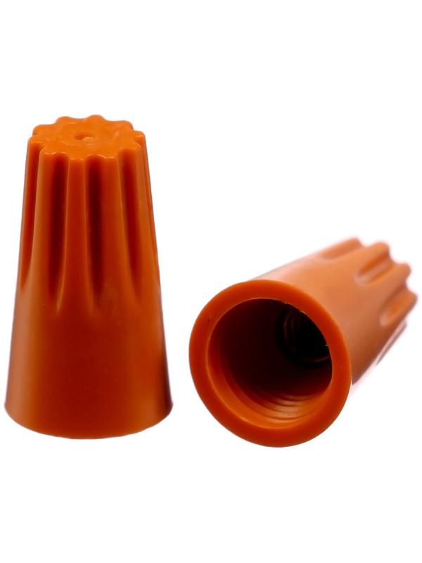 Соединительный изолирующий зажим для проводов СИЗ-3, 2.5-5.5 мм, оранжевый, набор 100 шт