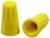 Соединительный изолирующий зажим для проводов СИЗ-4, 3.5-11.0 мм, желтый, набор 100 шт