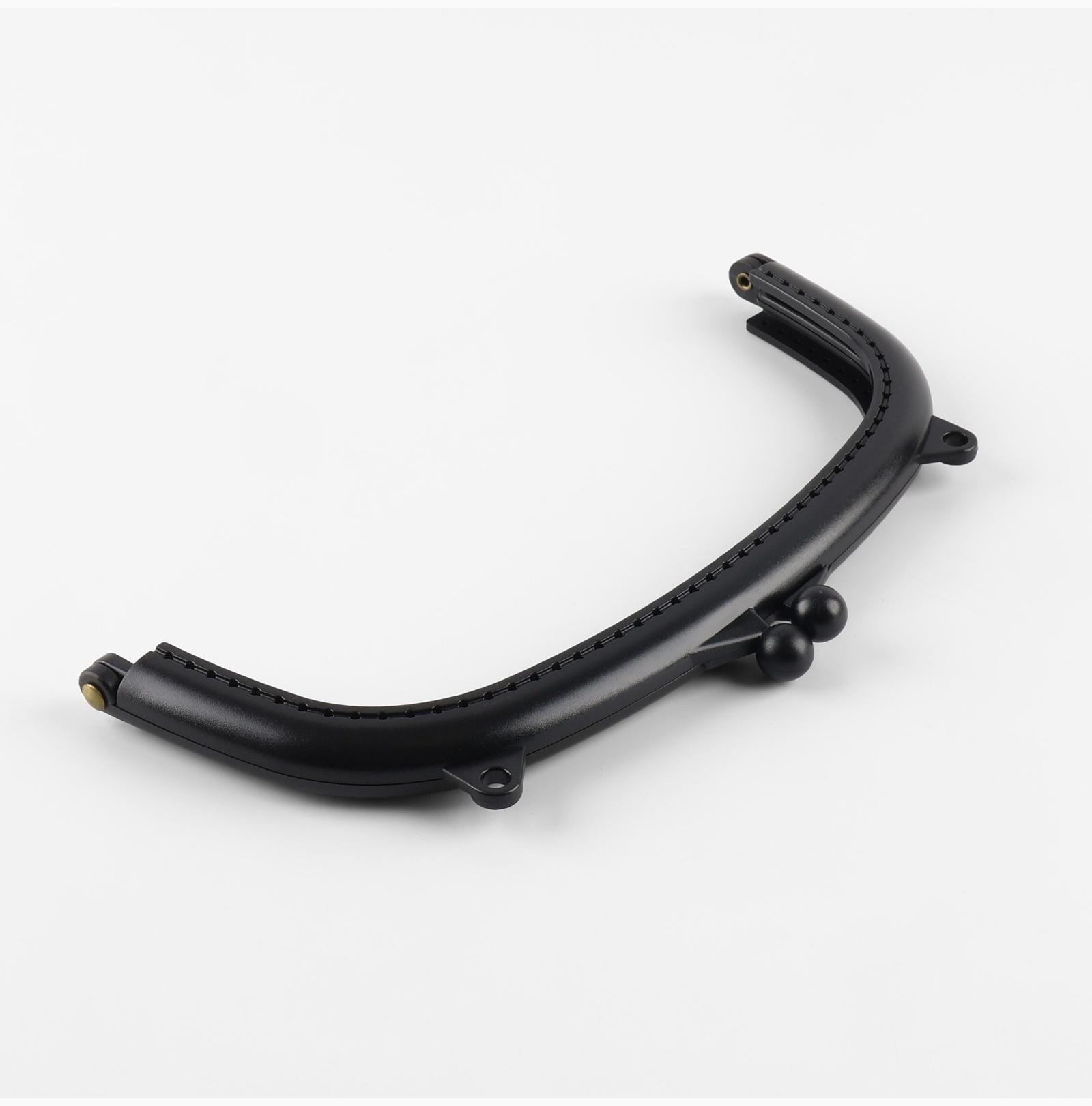 Фермуар пришивной, 21×10 см, чёрный