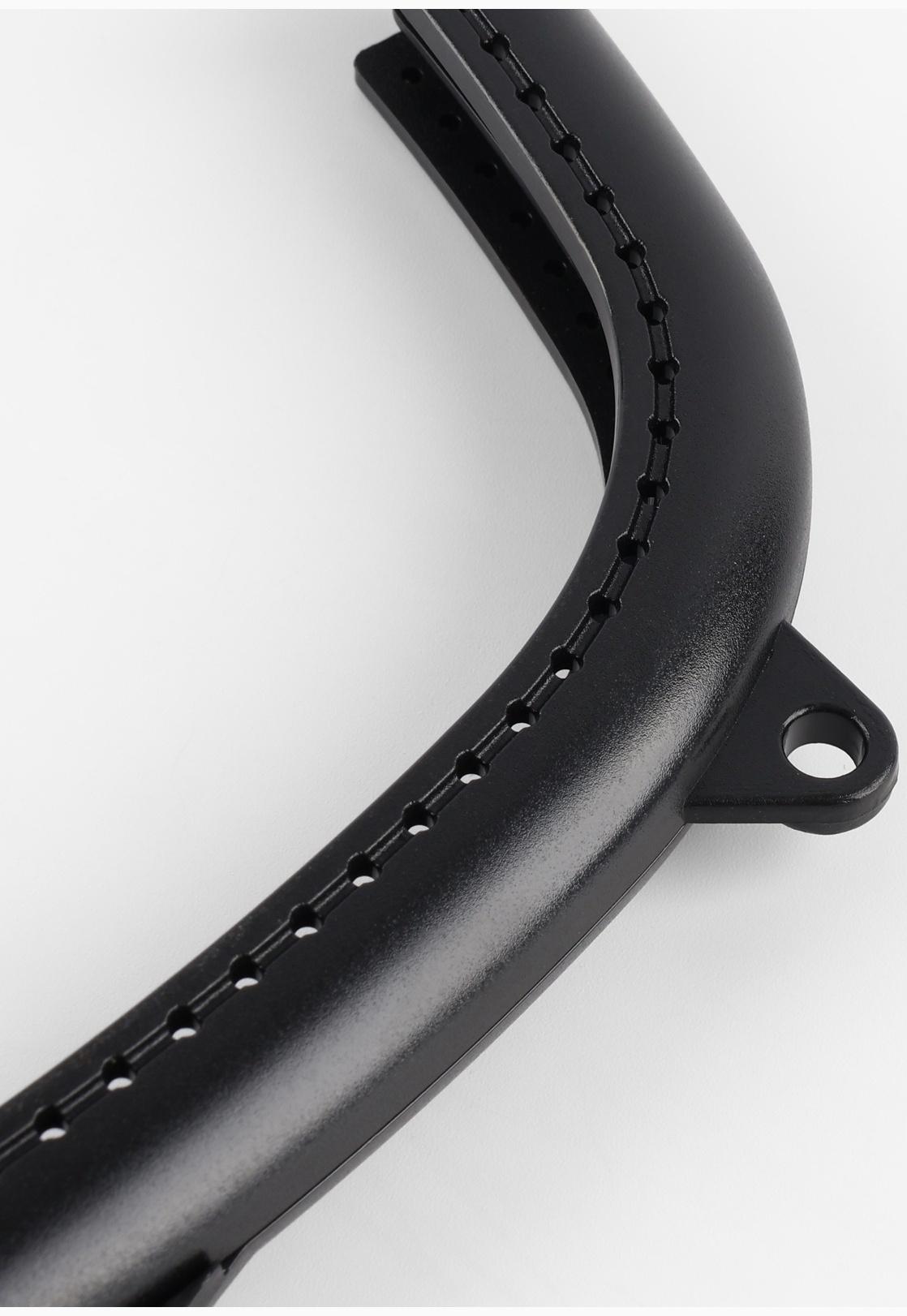 Фермуар пришивной, 21×10 см, чёрный