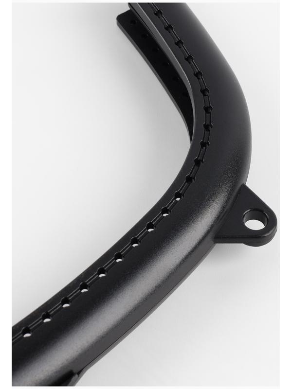 Фермуар пришивной, 21×10 см, чёрный