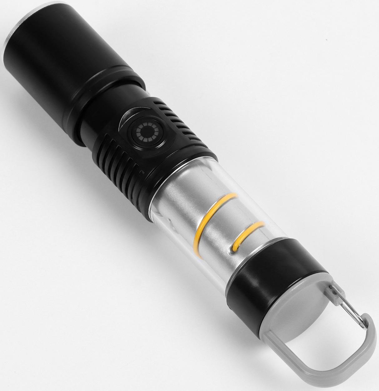 Фонарь кемпинговый аккумуляторный светодиодный, 4 Вт, 450 мАч, 400 лм, 3 режима