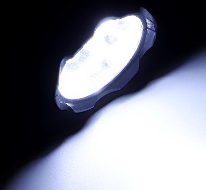 Фонарь светодиодный аккумуляторный ручной, 1.5 Вт, 400 мАч, 3030 LED, 150 лм, 4 режима