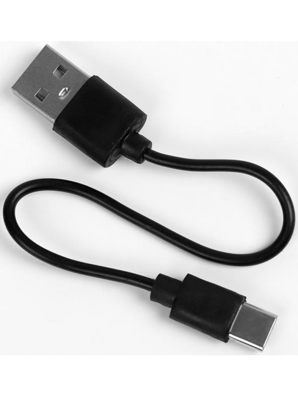 Фонарь светодиодный аккумуляторный ручной, 1.5 Вт, 400 мАч, 3030 LED, 150 лм, 4 режима