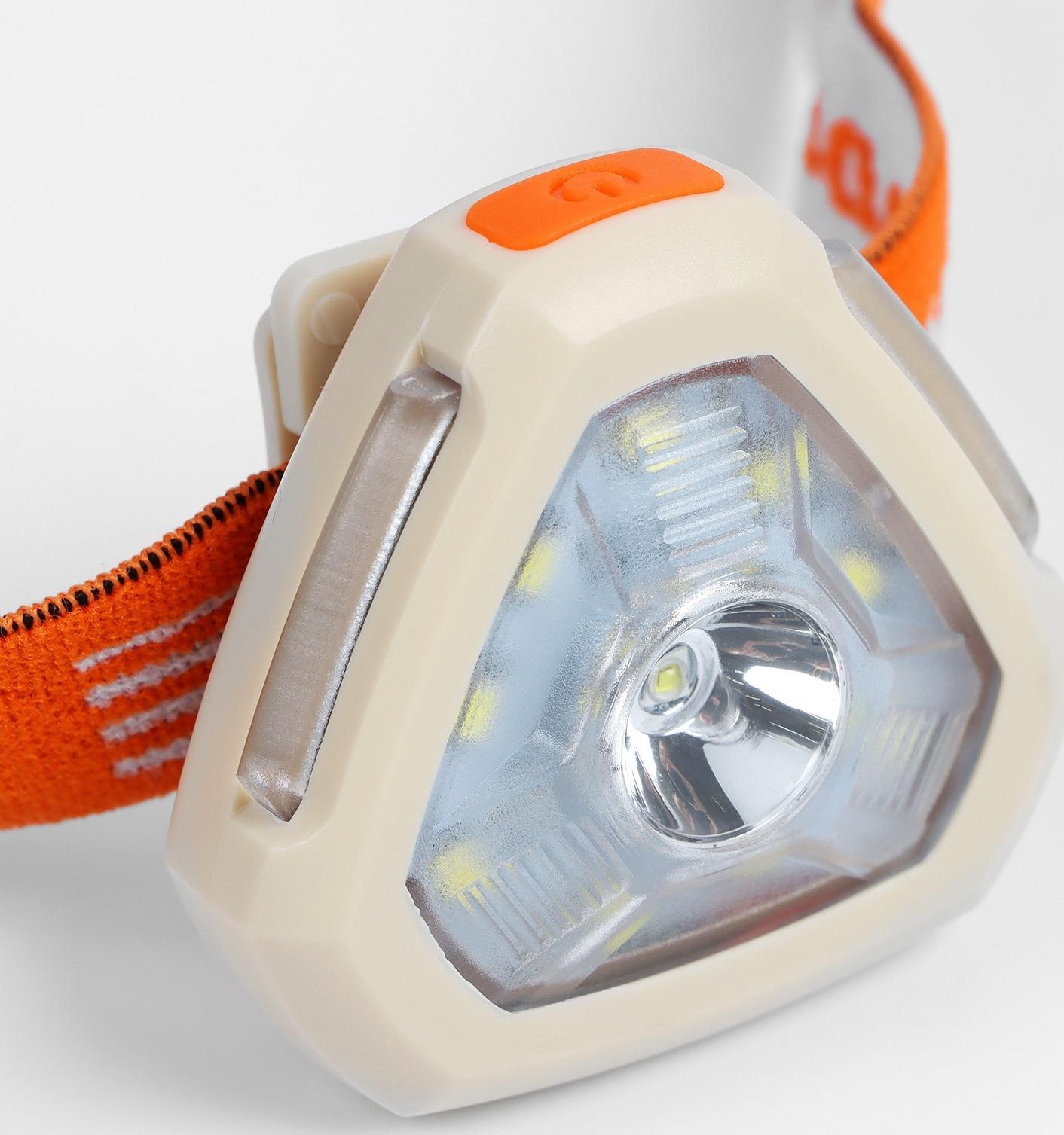 Фонарь налобный аккумуляторный светодиодный, 3 Вт, 500 мАч, 3030 LED, 350 лм, 6 режимов