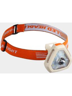 Фонарь налобный аккумуляторный светодиодный, 3 Вт, 500 мАч, 3030 LED, 350 лм, 6 режимов